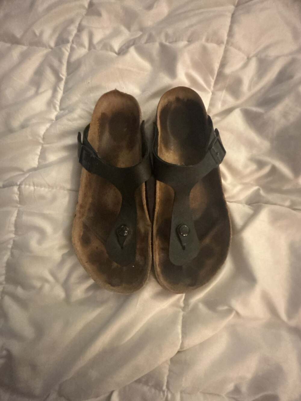 Birkenstock Gizeh Black Thong Sandals
